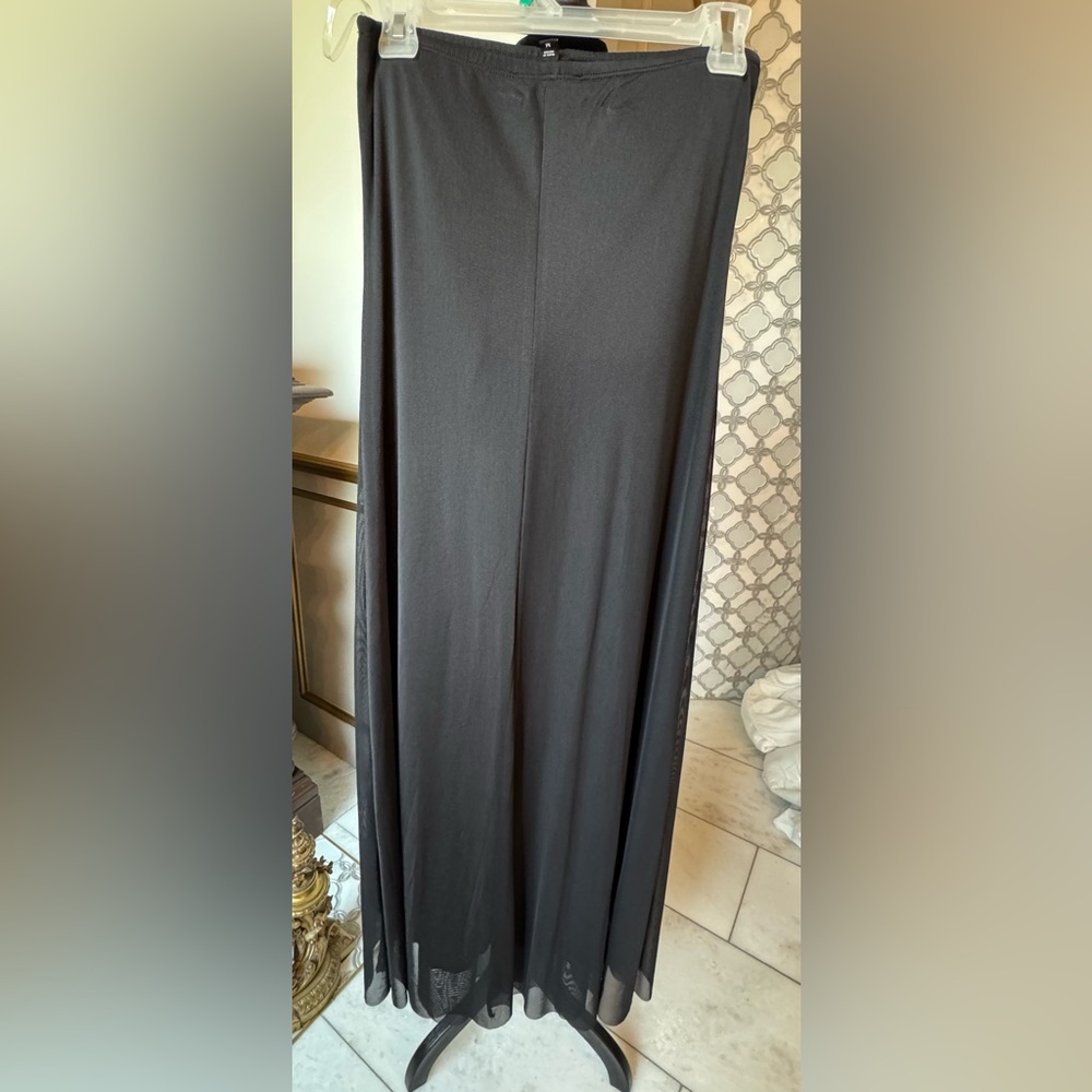See You Monday Elegant Black Skirt